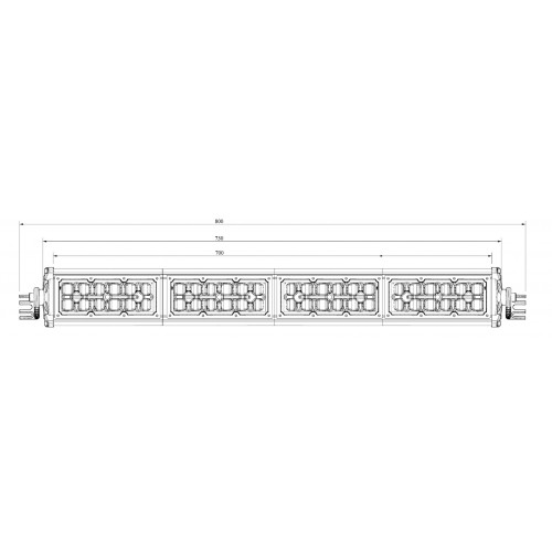 JPL- 540 Alüminyum Projektör